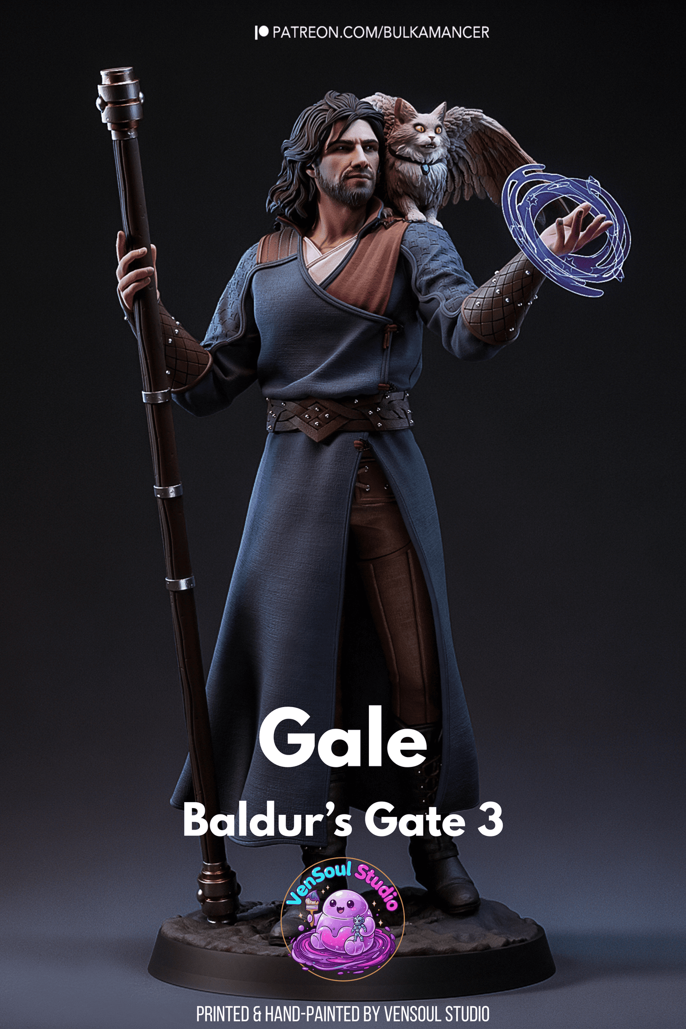Arcane Wizard Statue