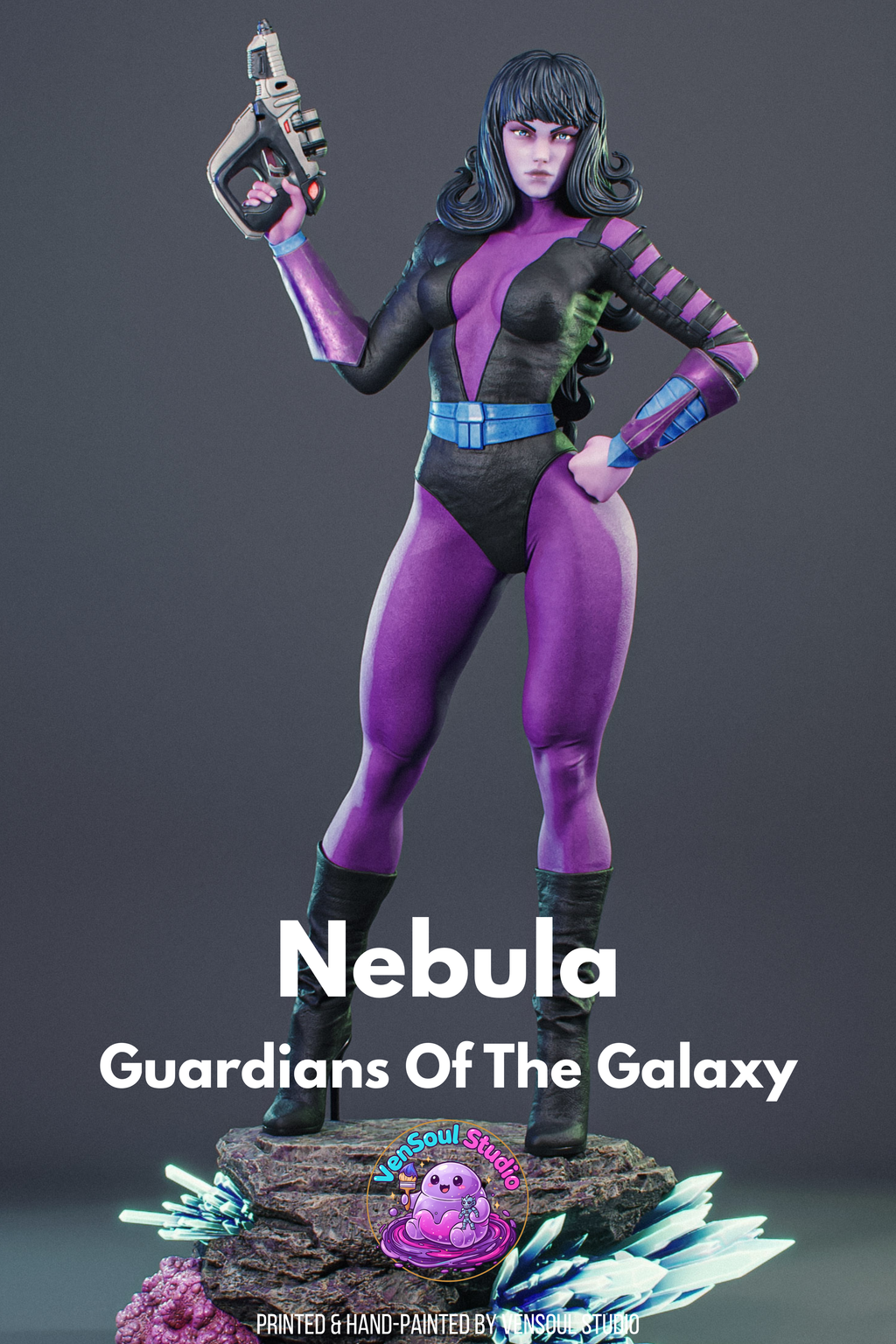 Cyber Assassin Statue