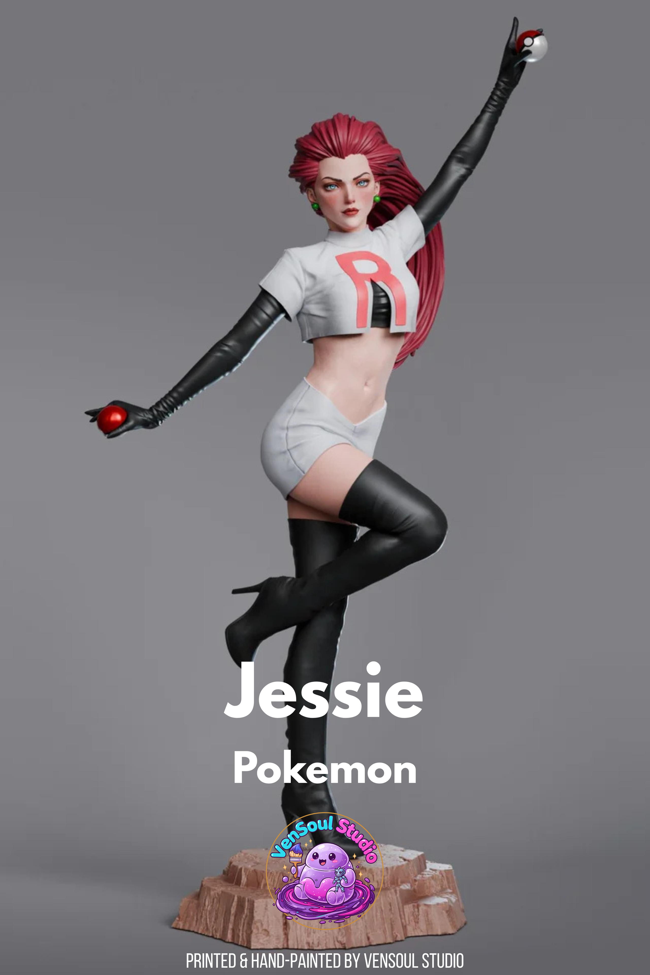 Rocket Girl Statue