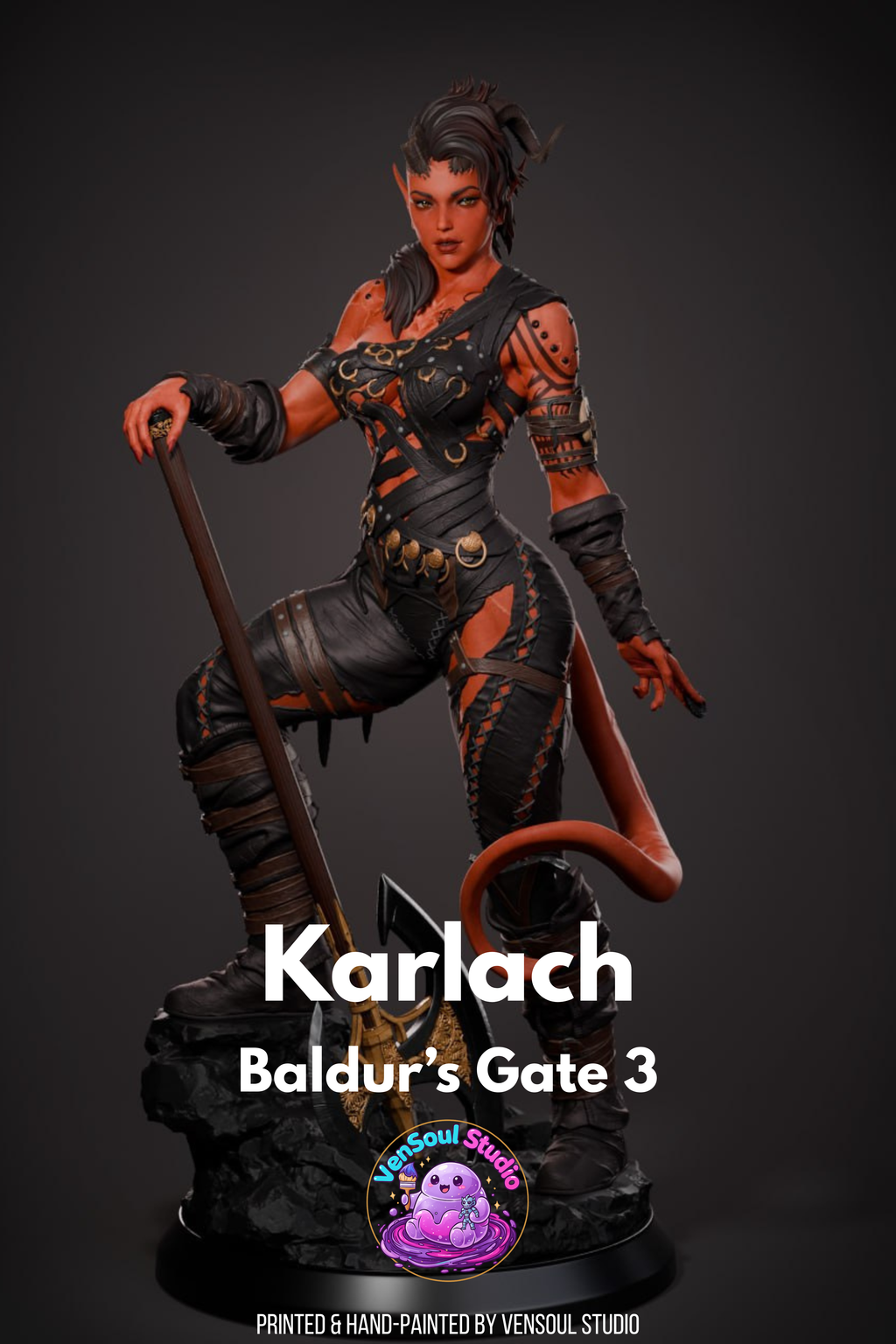 Hellfire Battleheart Warrior Statue