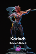 Infernal Barbarian Warrior Statue