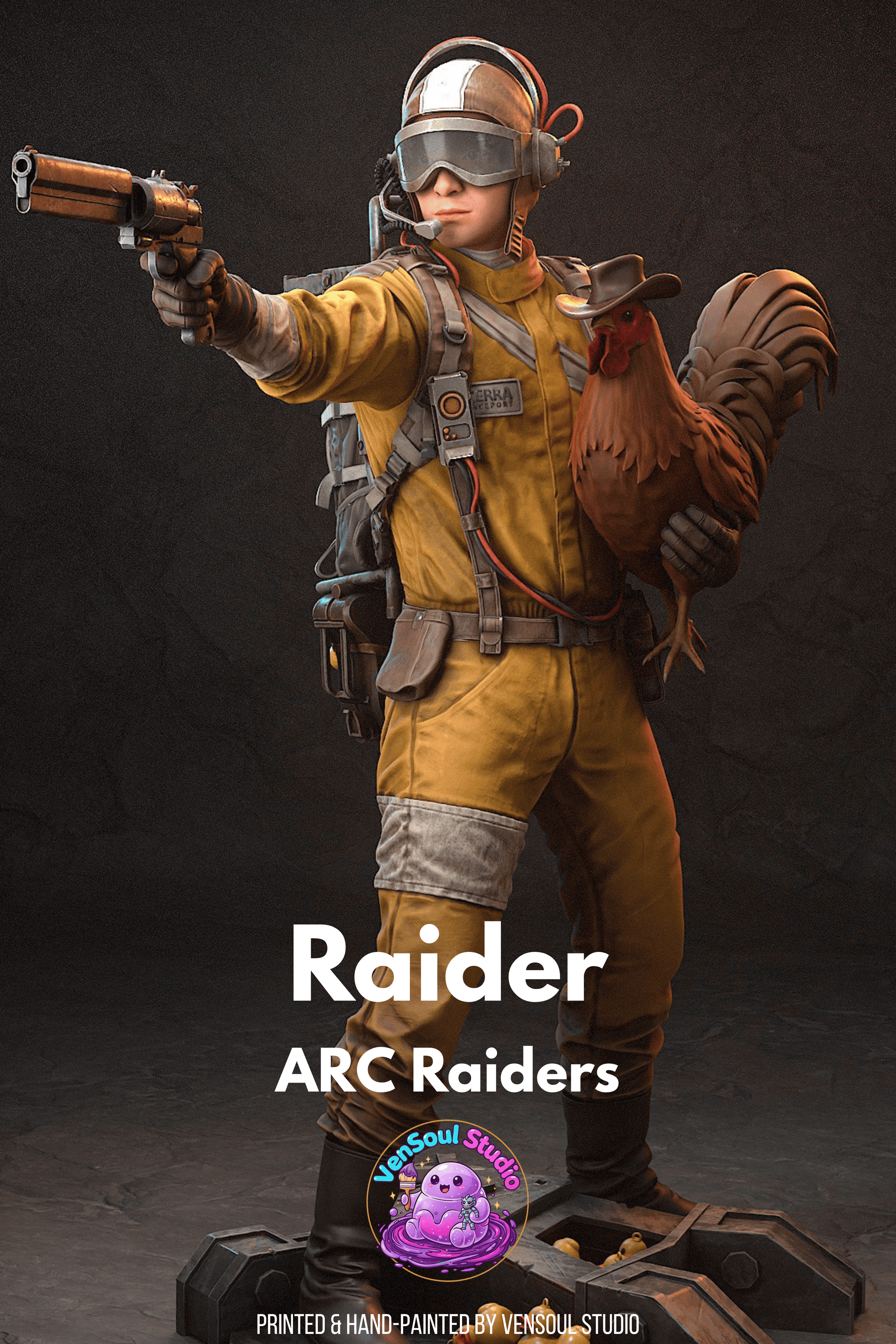Frontier Salvager Statue