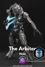 Elite Alien Warrior Statue