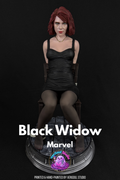 Black Suit Spy Statue