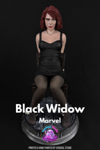 Black Suit Spy Statue