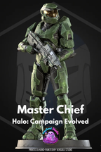 Legendary Evolved Soldier Statue