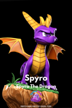 Spyro Statue