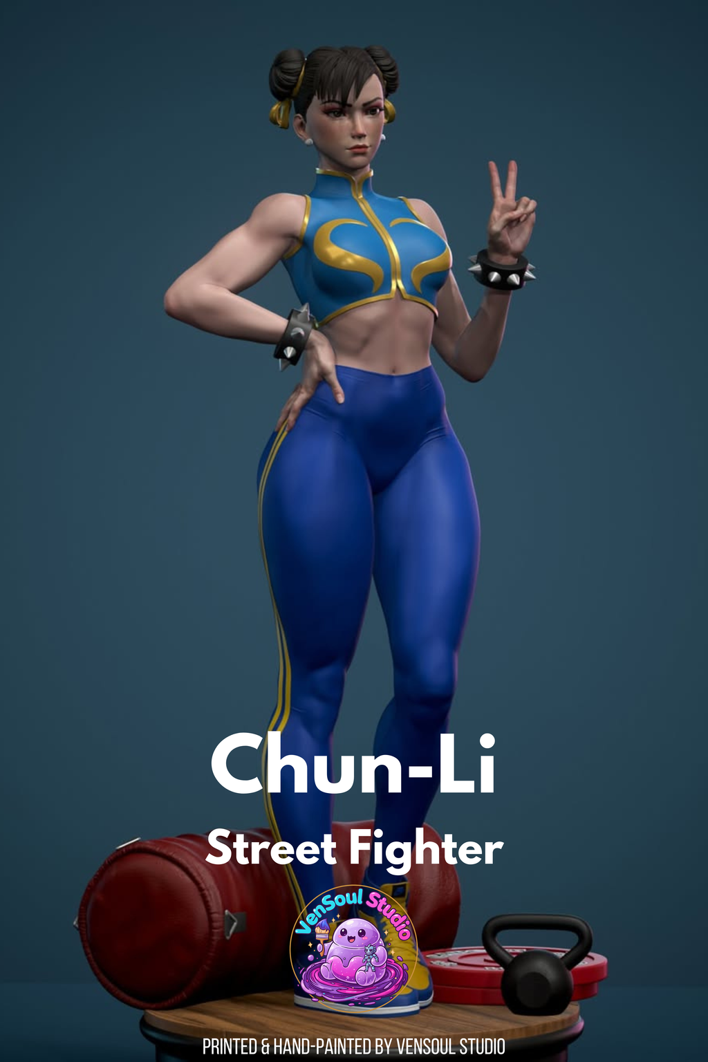 The Kick Champion Statue
