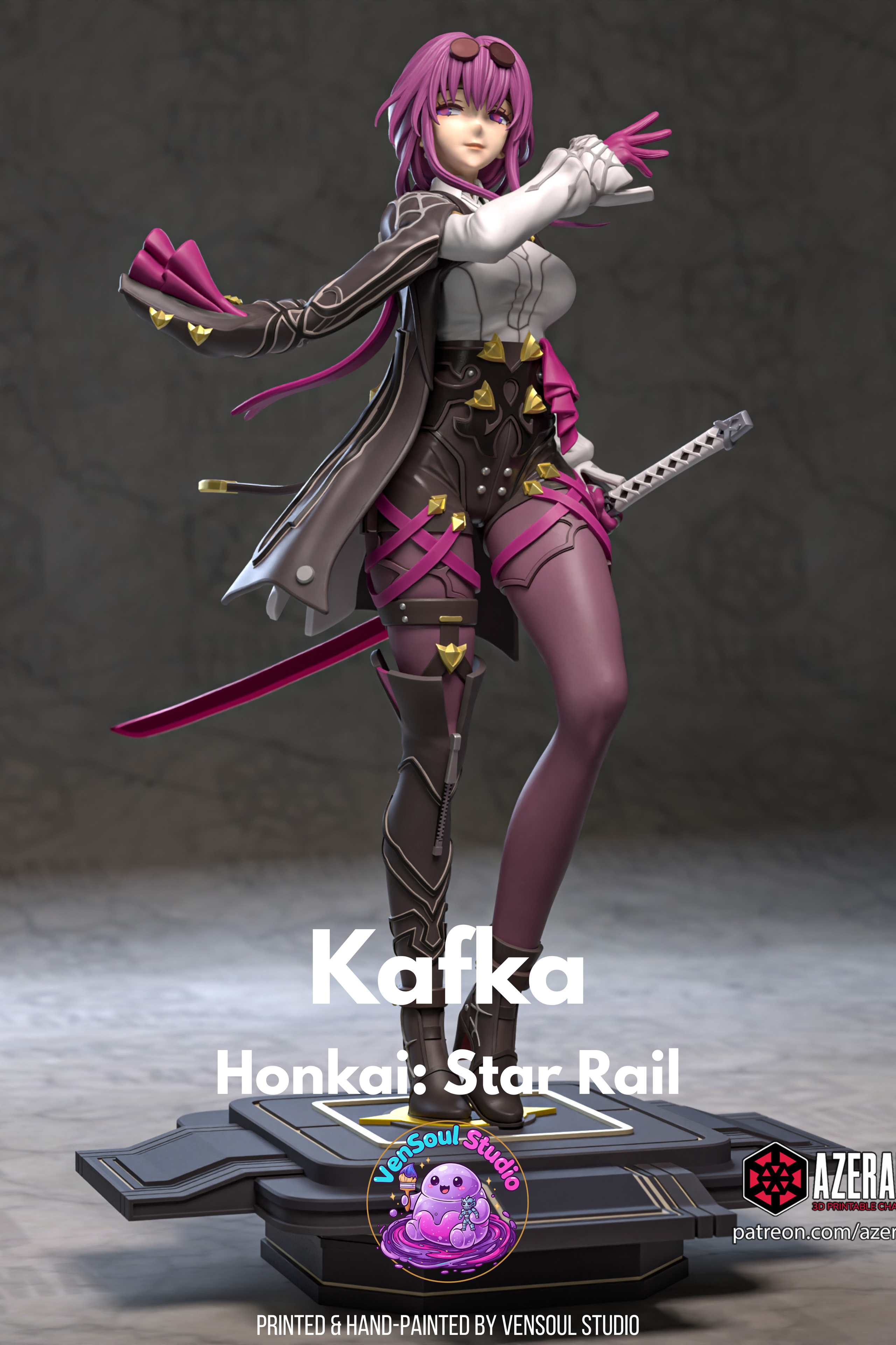 Kafka Honkai Statue