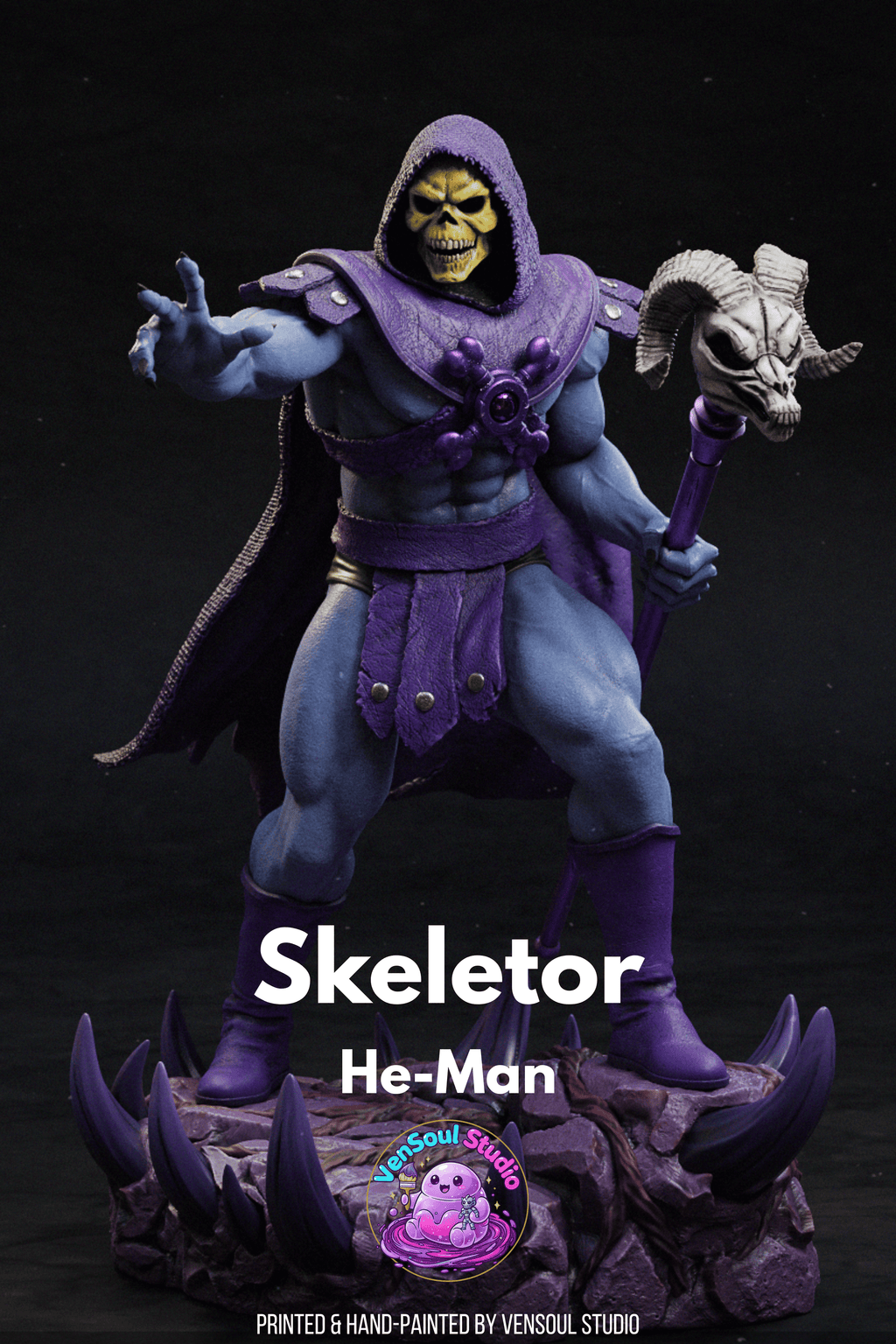 Skeletor Statue