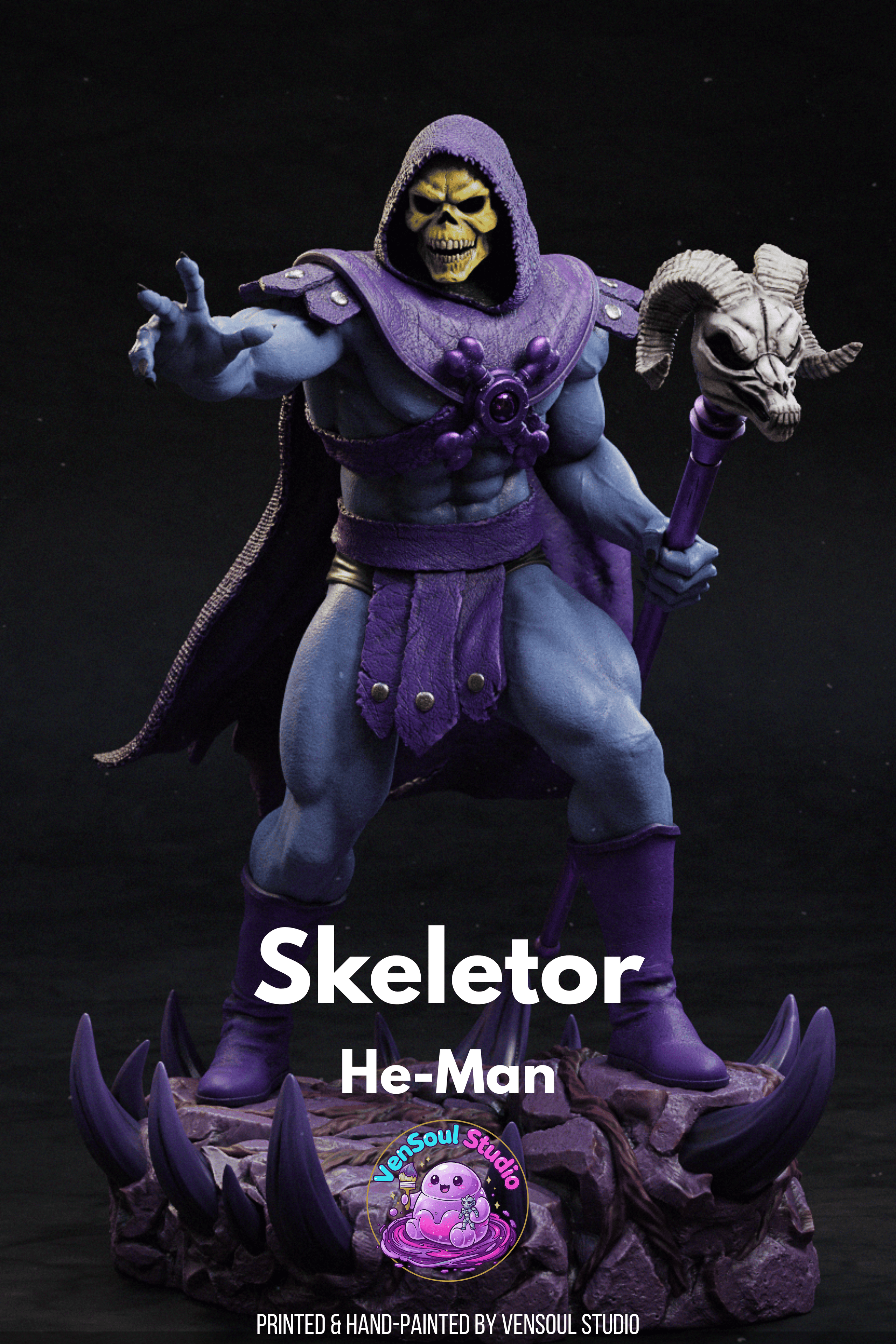 Skeletor Statue