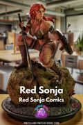 Red Sonja Statue