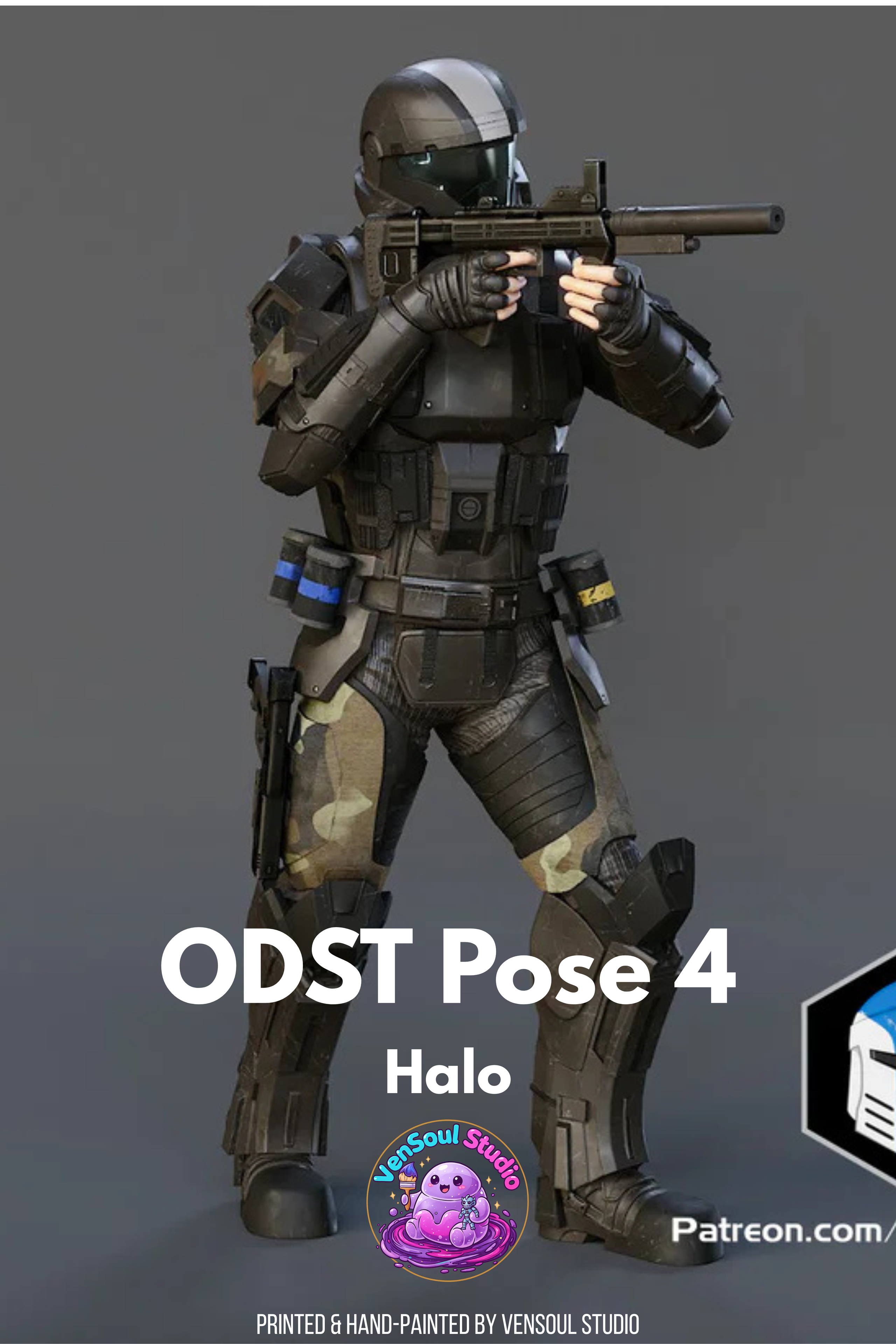 ODST Pose 4 Statue
