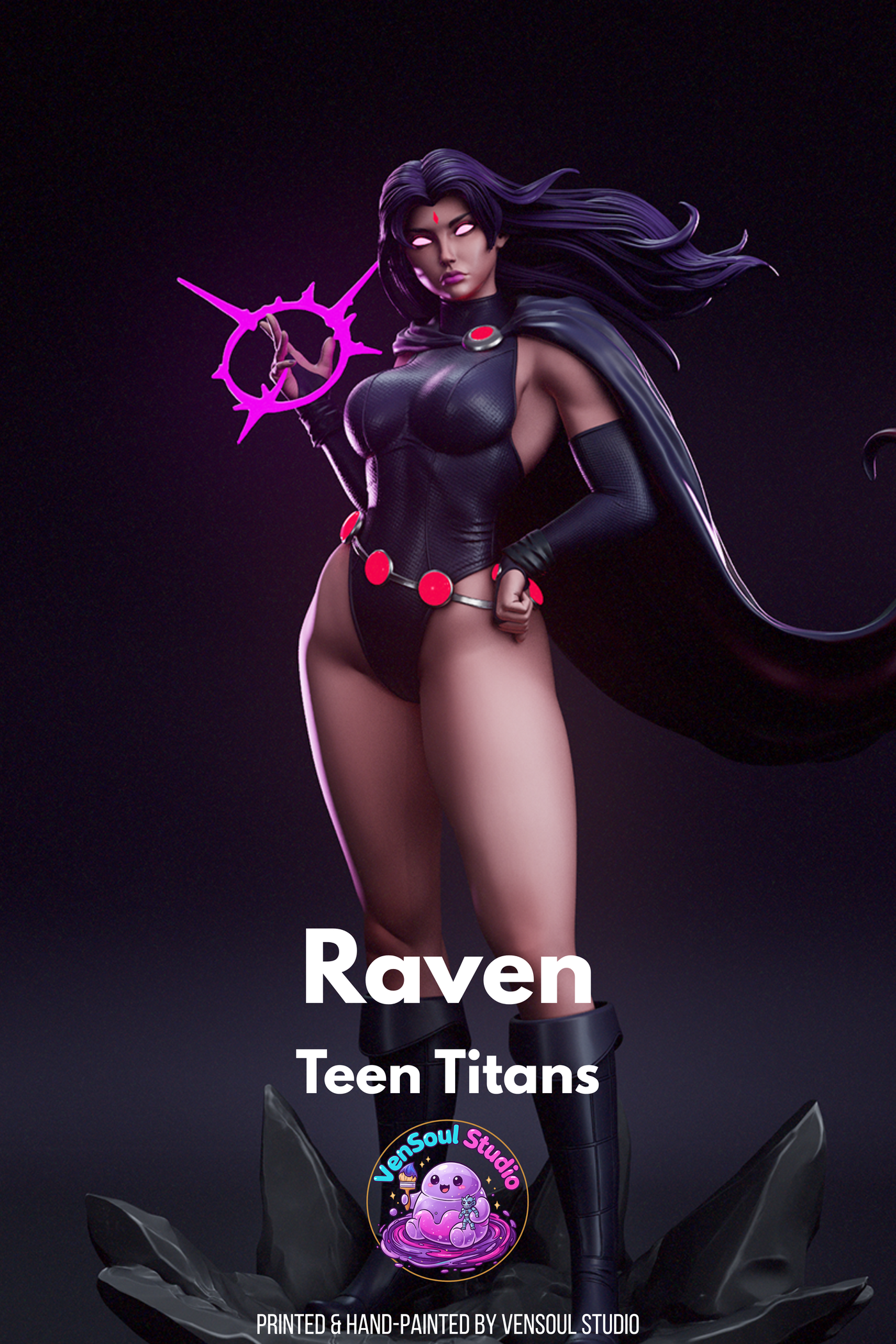 Dark Sorceress Statue