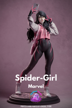 Web-Slinging Heroine Statue