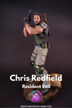 Chris Redfield Statue