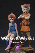 WilyKit & WilyKat Statue