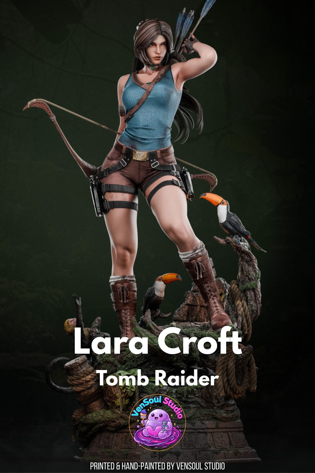 Lara Croft Statue