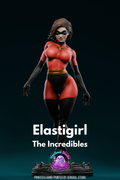 Elastigirl Statue