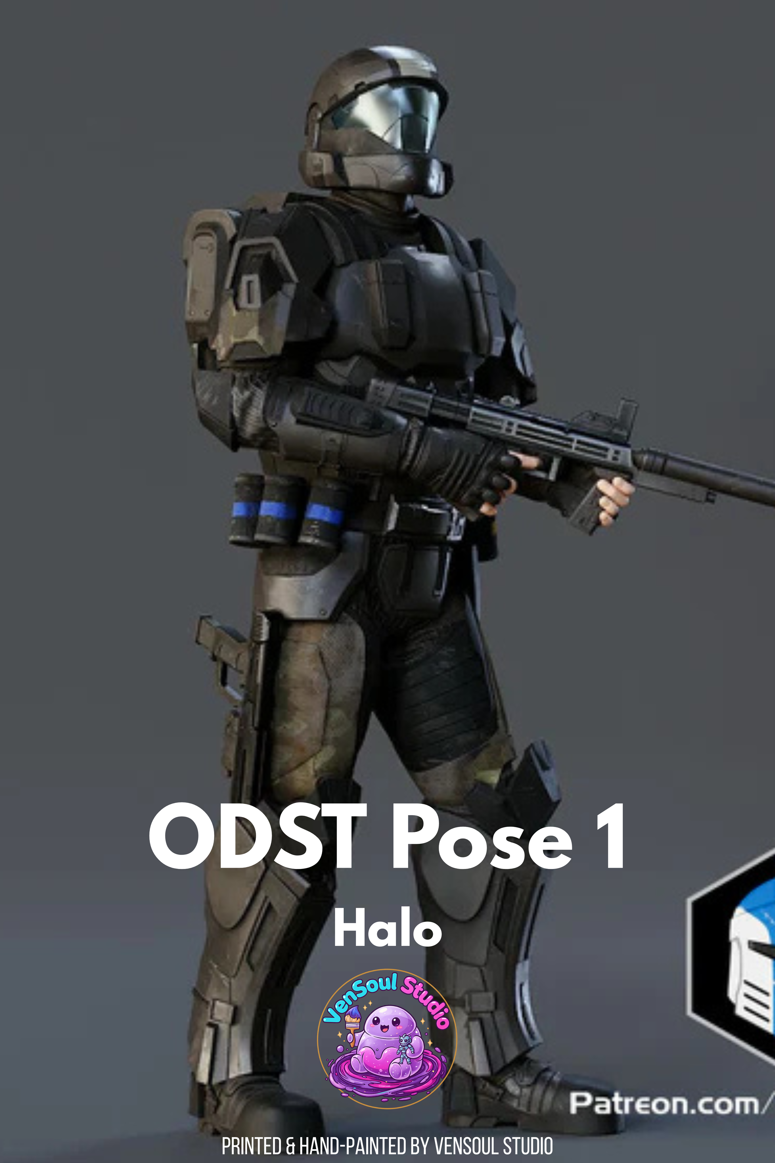 ODST Pose 1 Statue