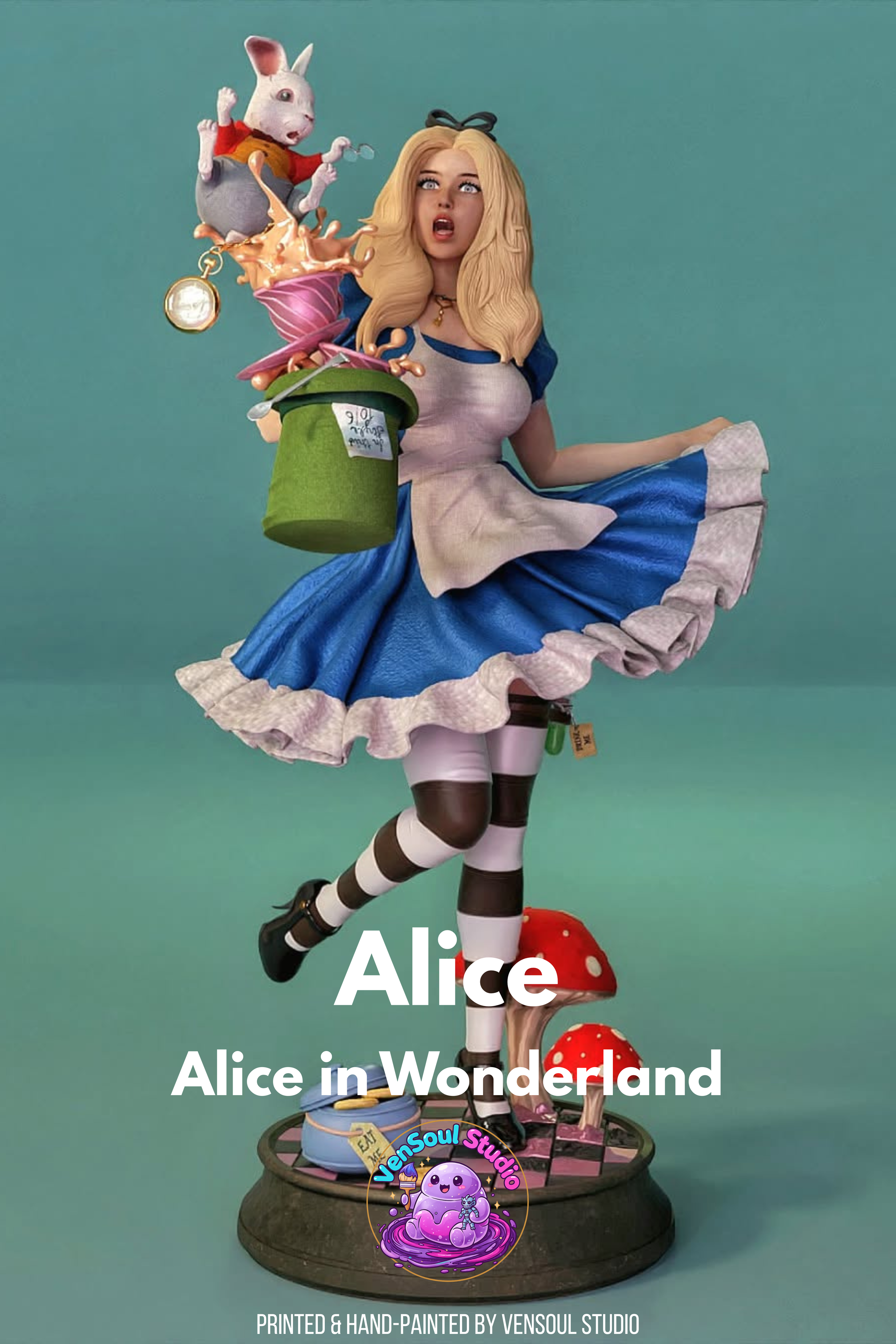 The Wonderland Girl Statue