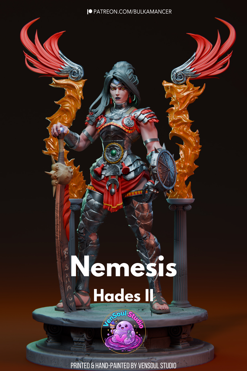 Nemesis Hades Statue
