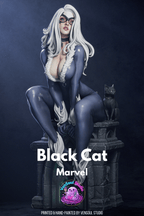 Moonlight Cat Statue