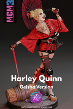 The Crimson Geisha Statue