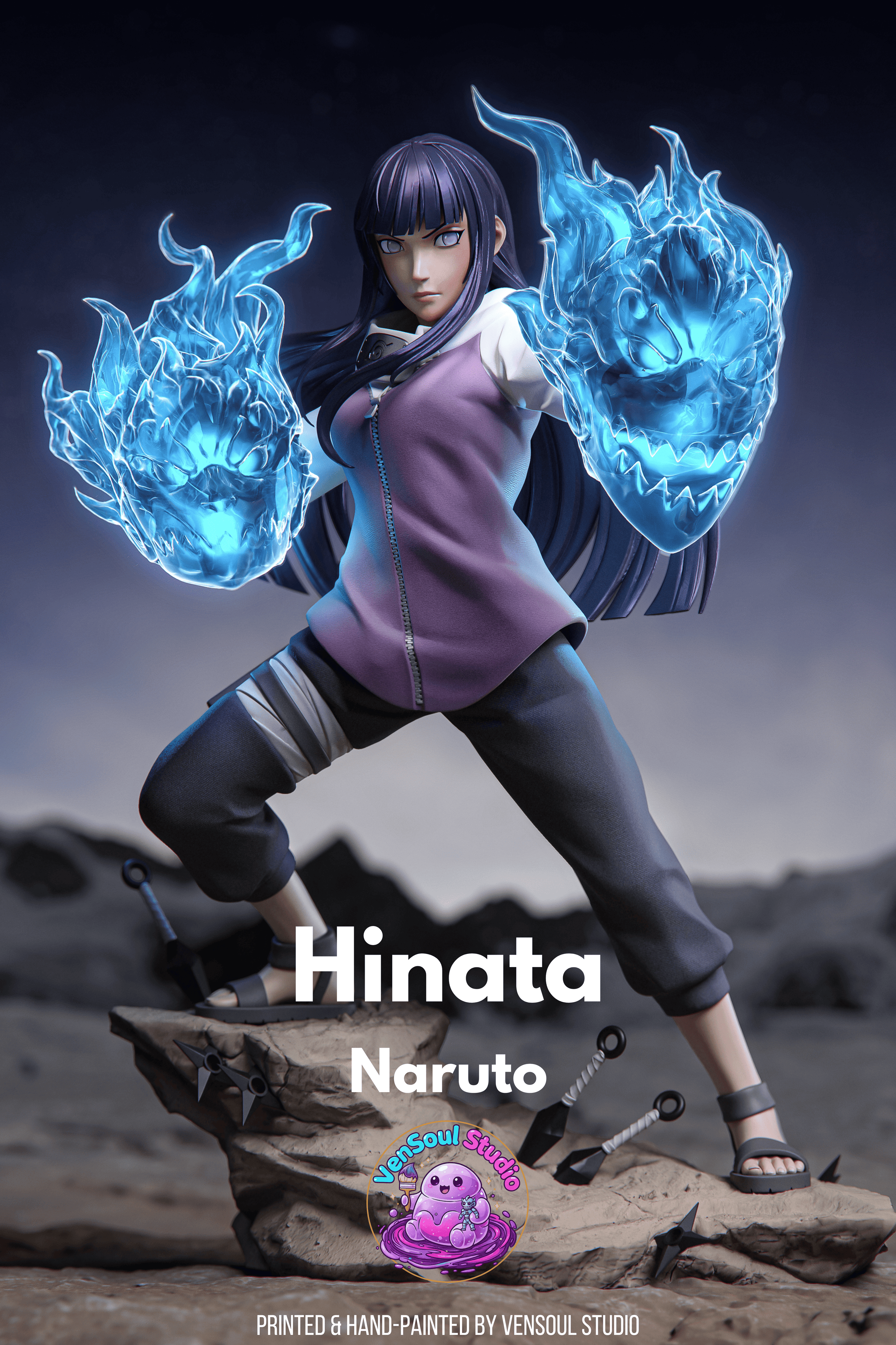 Byakugan Heiress Statue