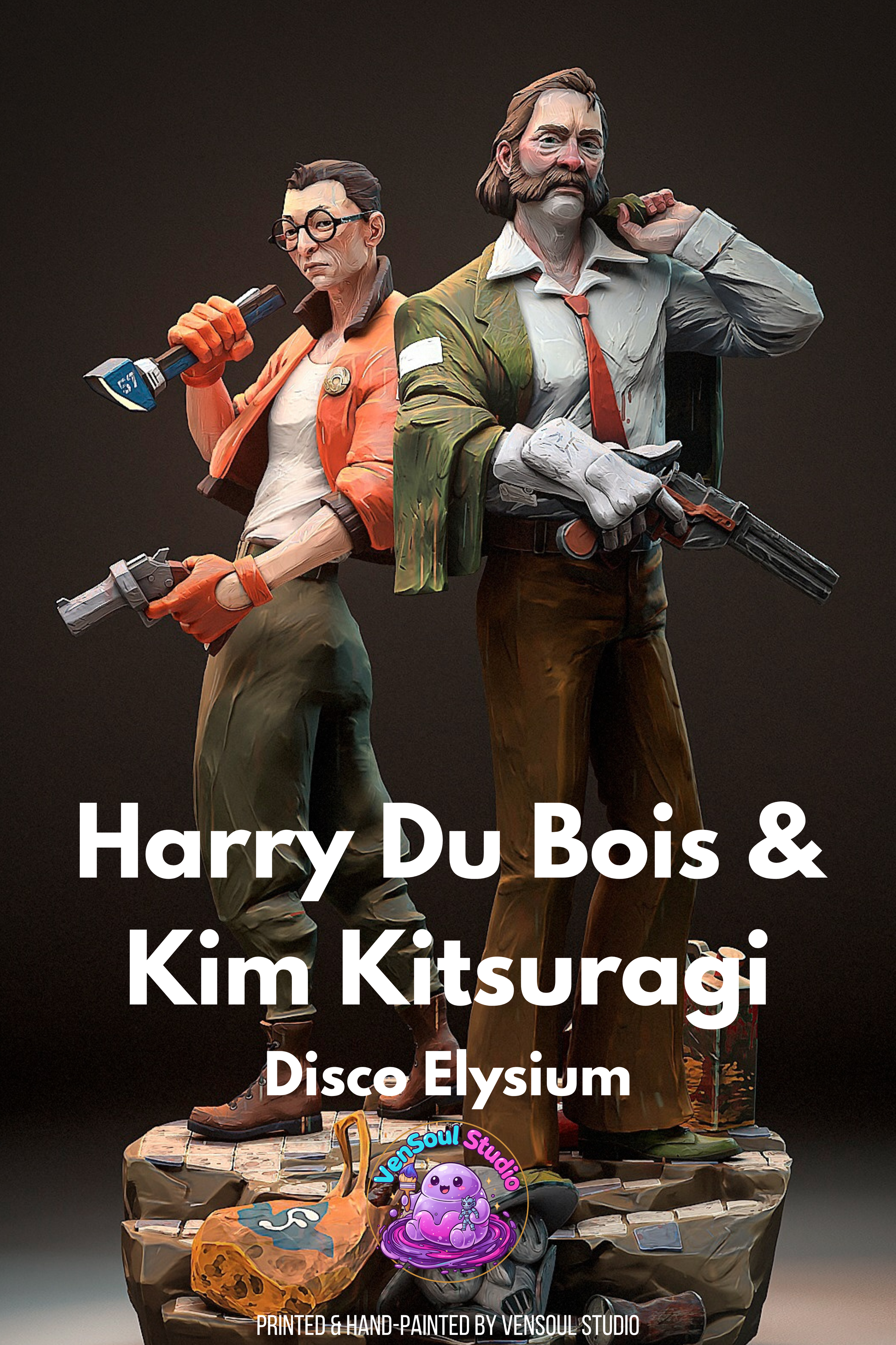 Harry & Kim Statue