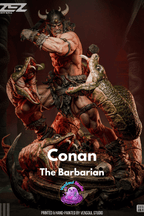 The Iron Barbarian Statue