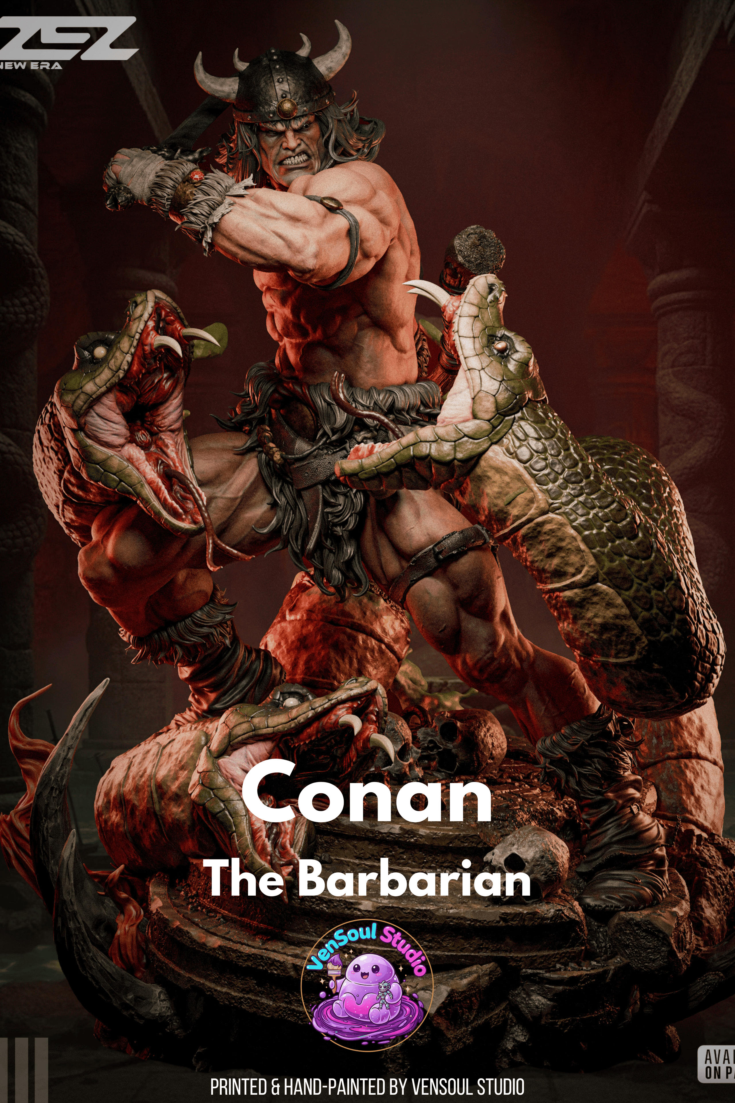 The Iron Barbarian Statue
