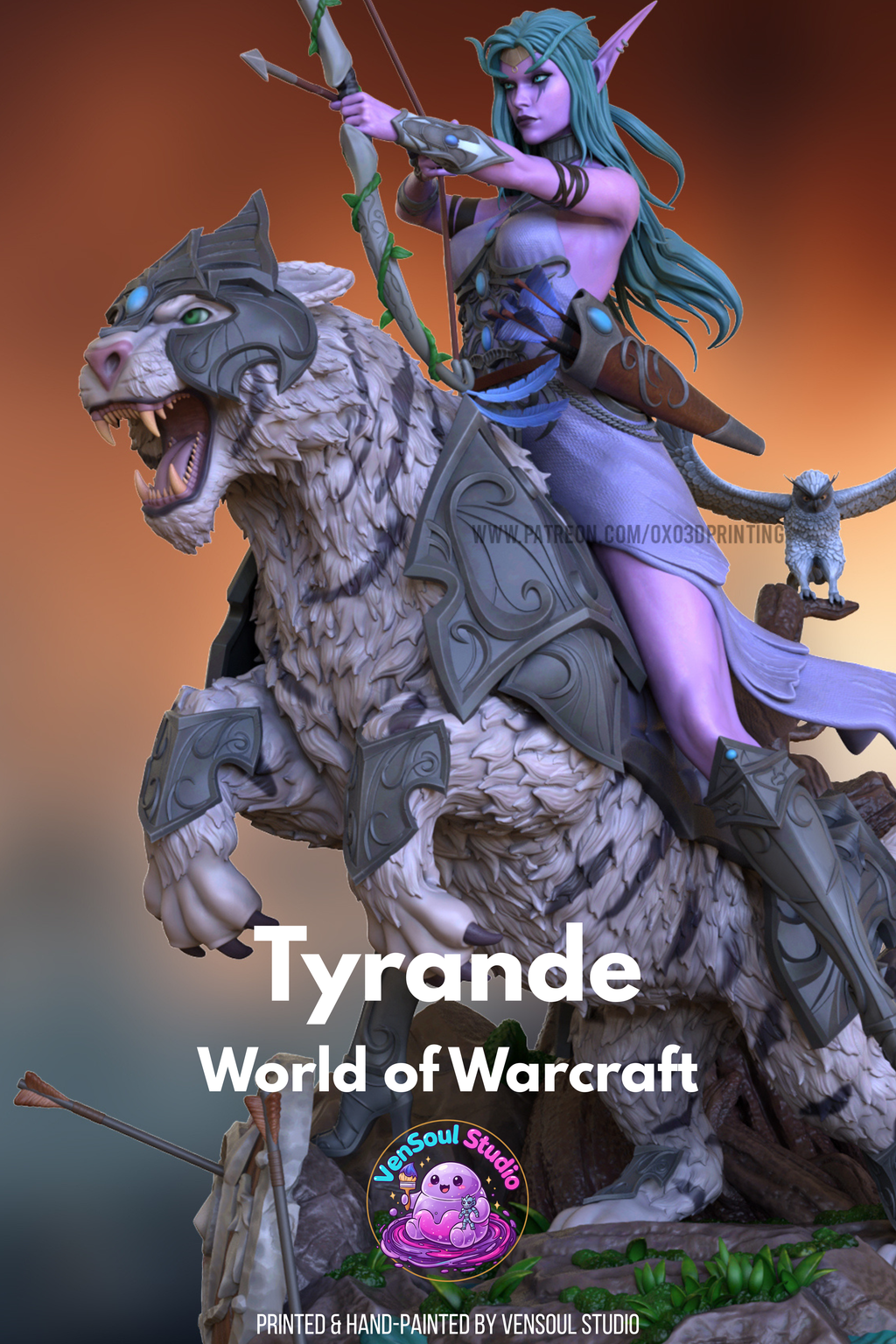 The Night Warrior Statue