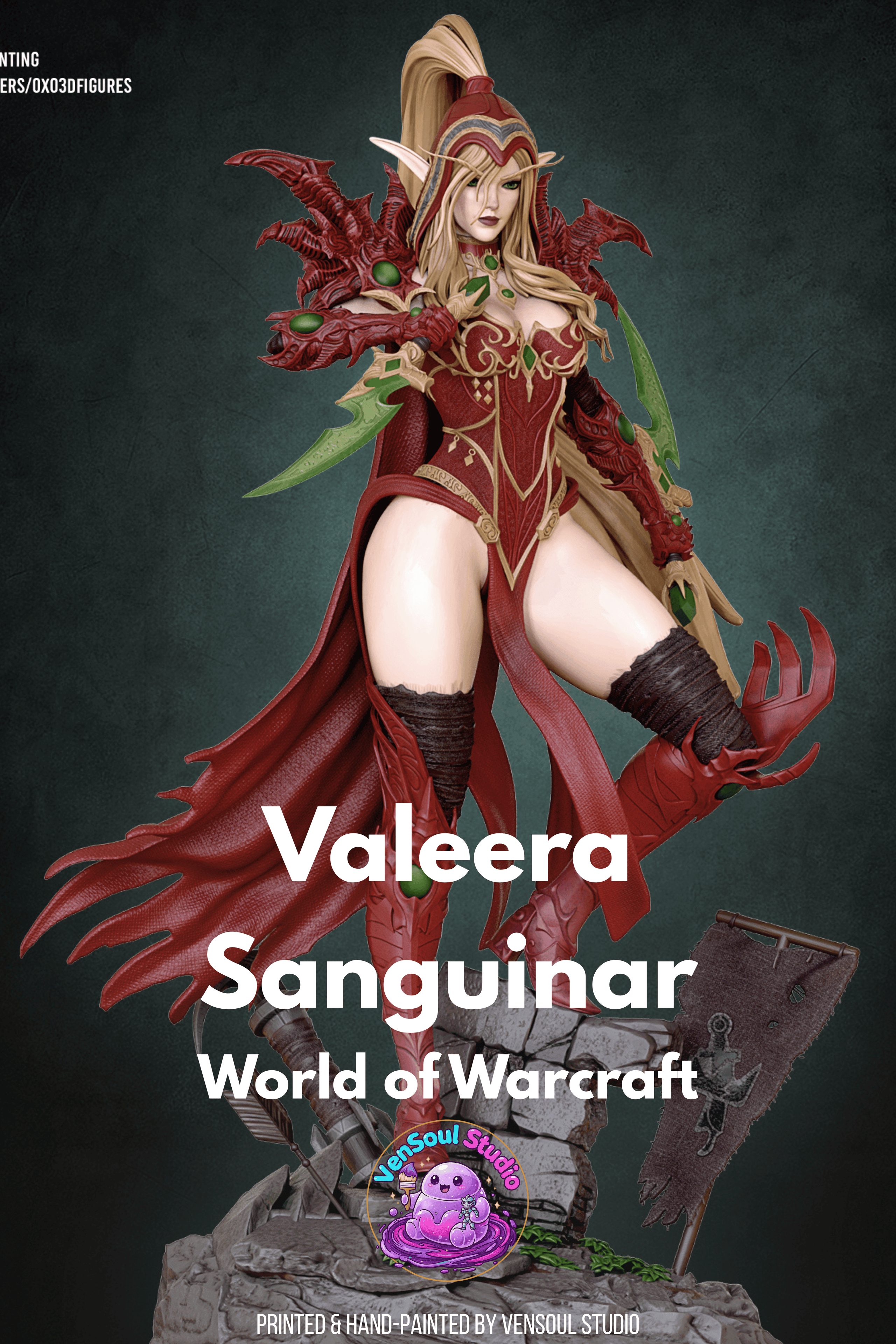 The Crimson Rogue Statue