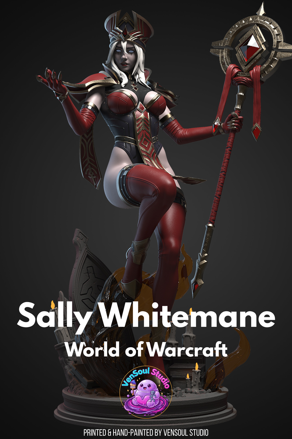 The Scarlet Inquisitor Statue