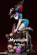 The Blue Shapeshifter Statue