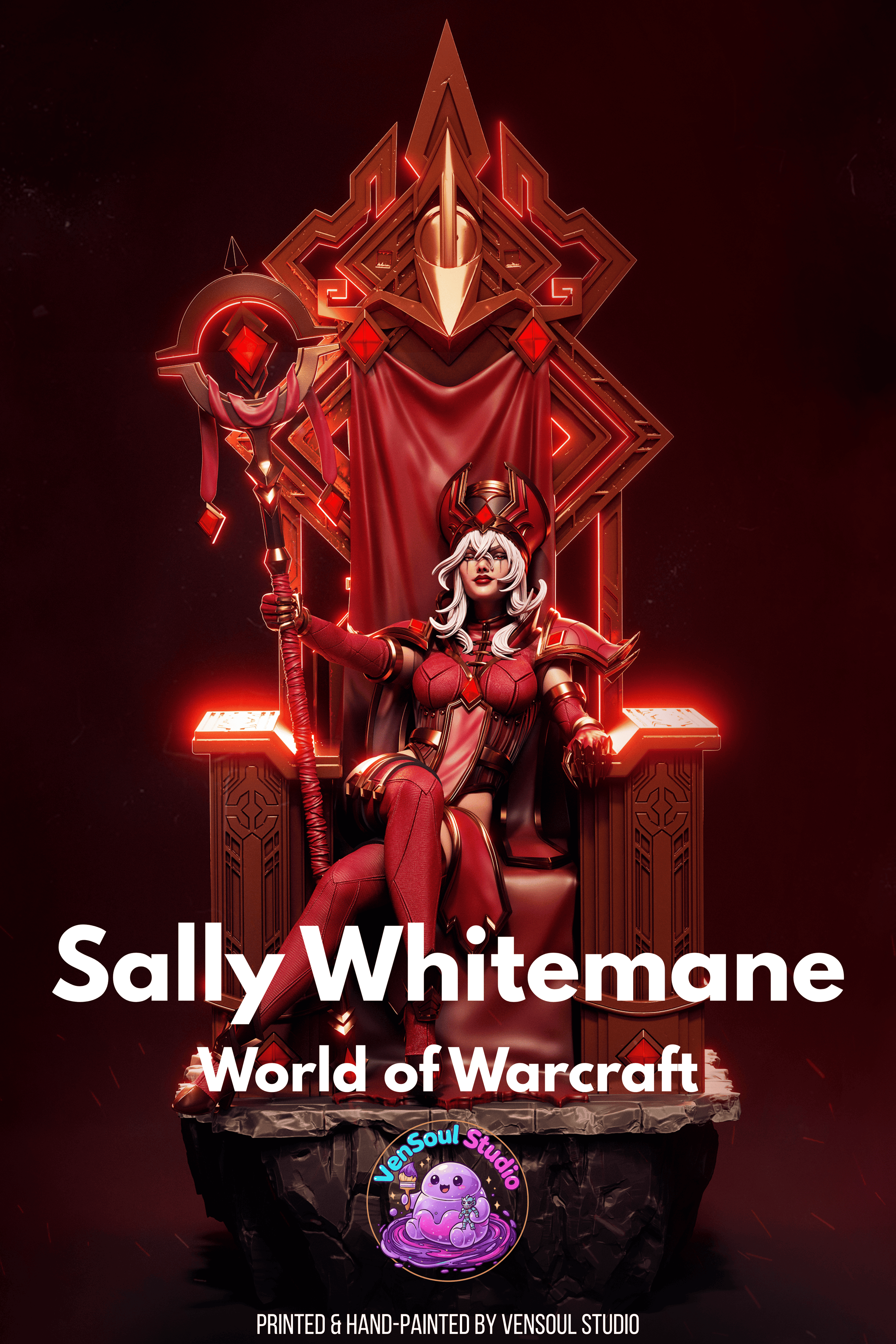 The Scarlet Confessor Statue