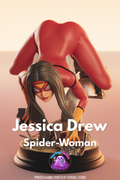 The Scarlet Arachne Statue
