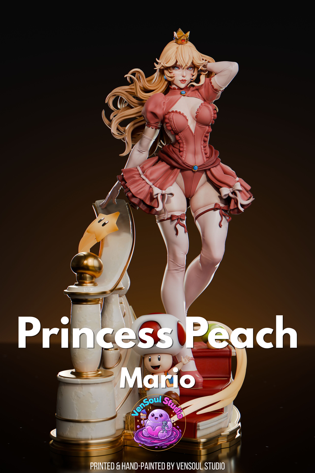 The Mushroom Princess Statue