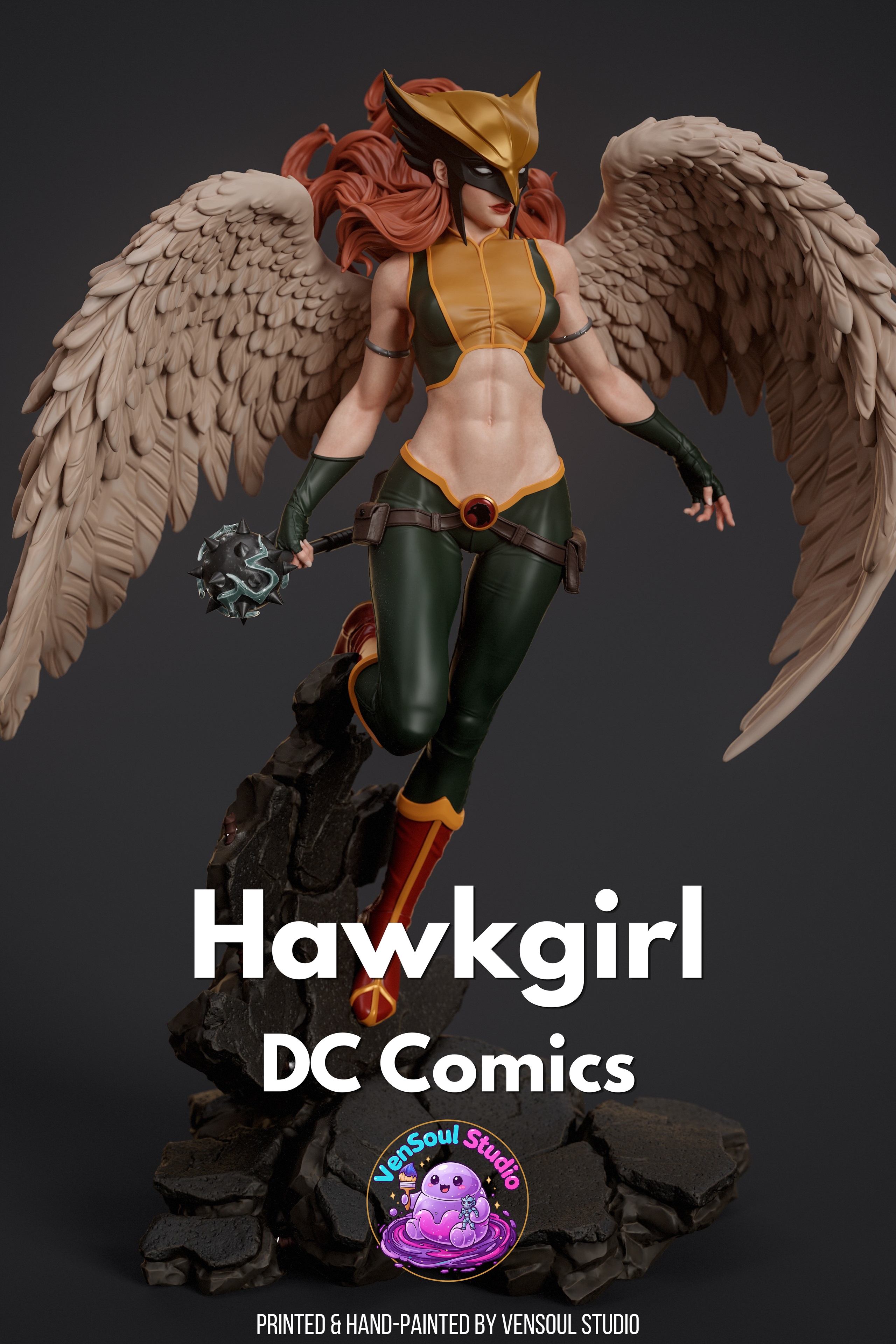 The Winged Warrior Statue