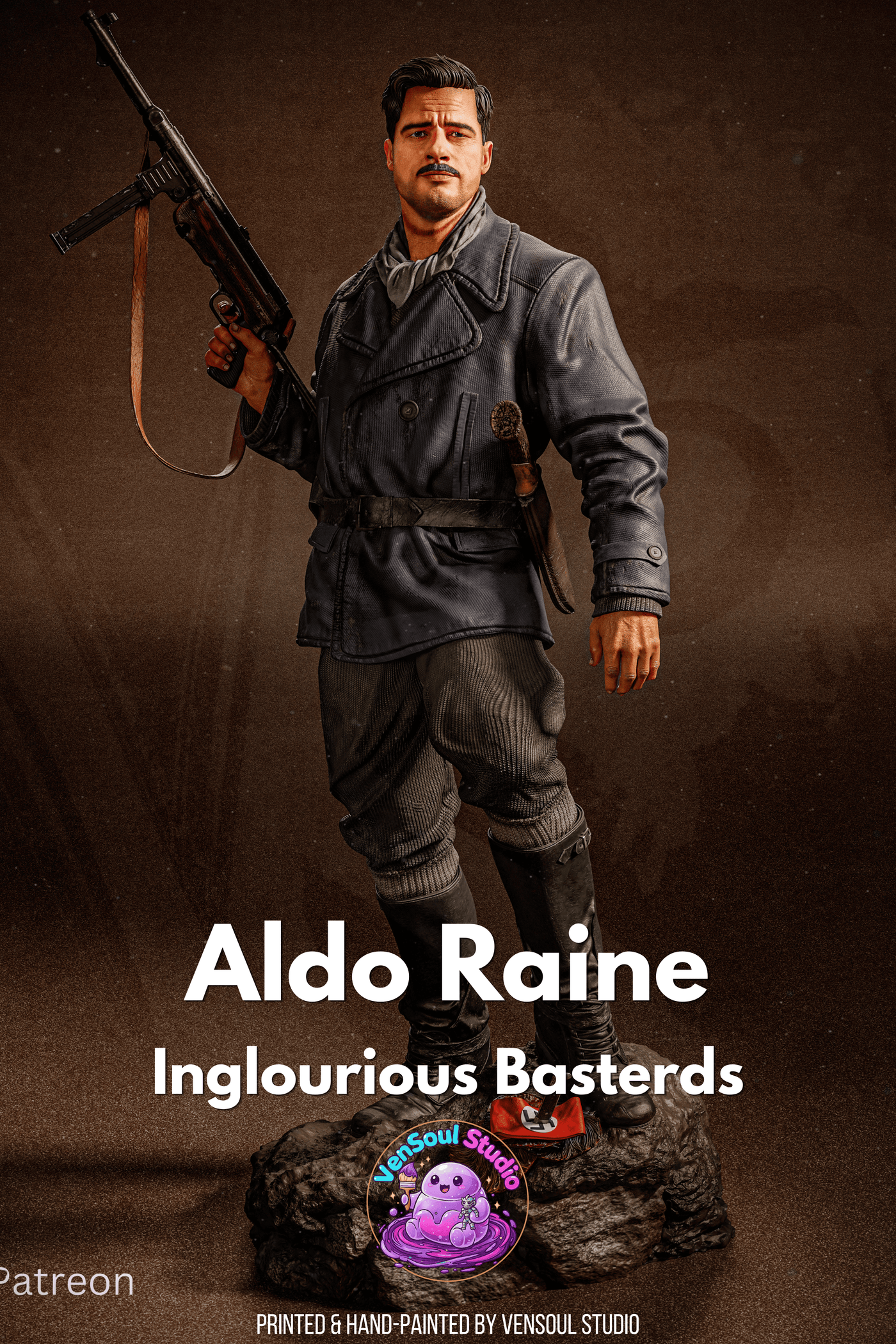 Aldo Raine Statue