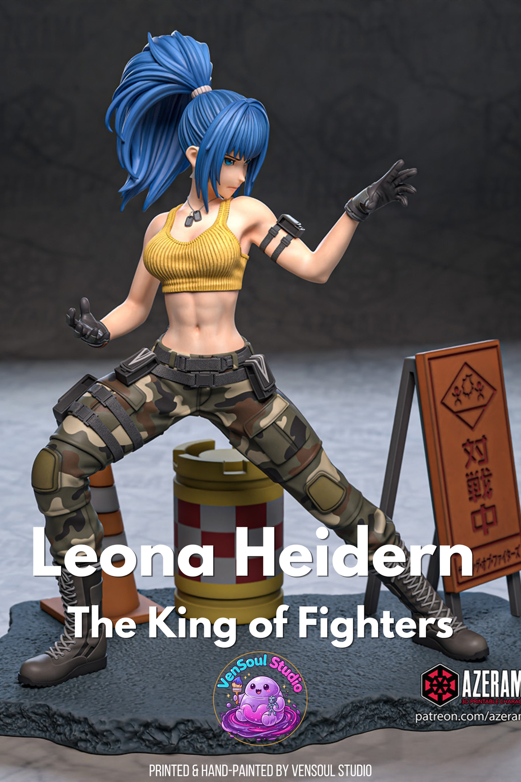 Silent Moonblade Statue