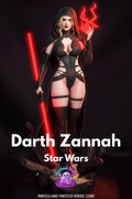 Crimson Sith Statue