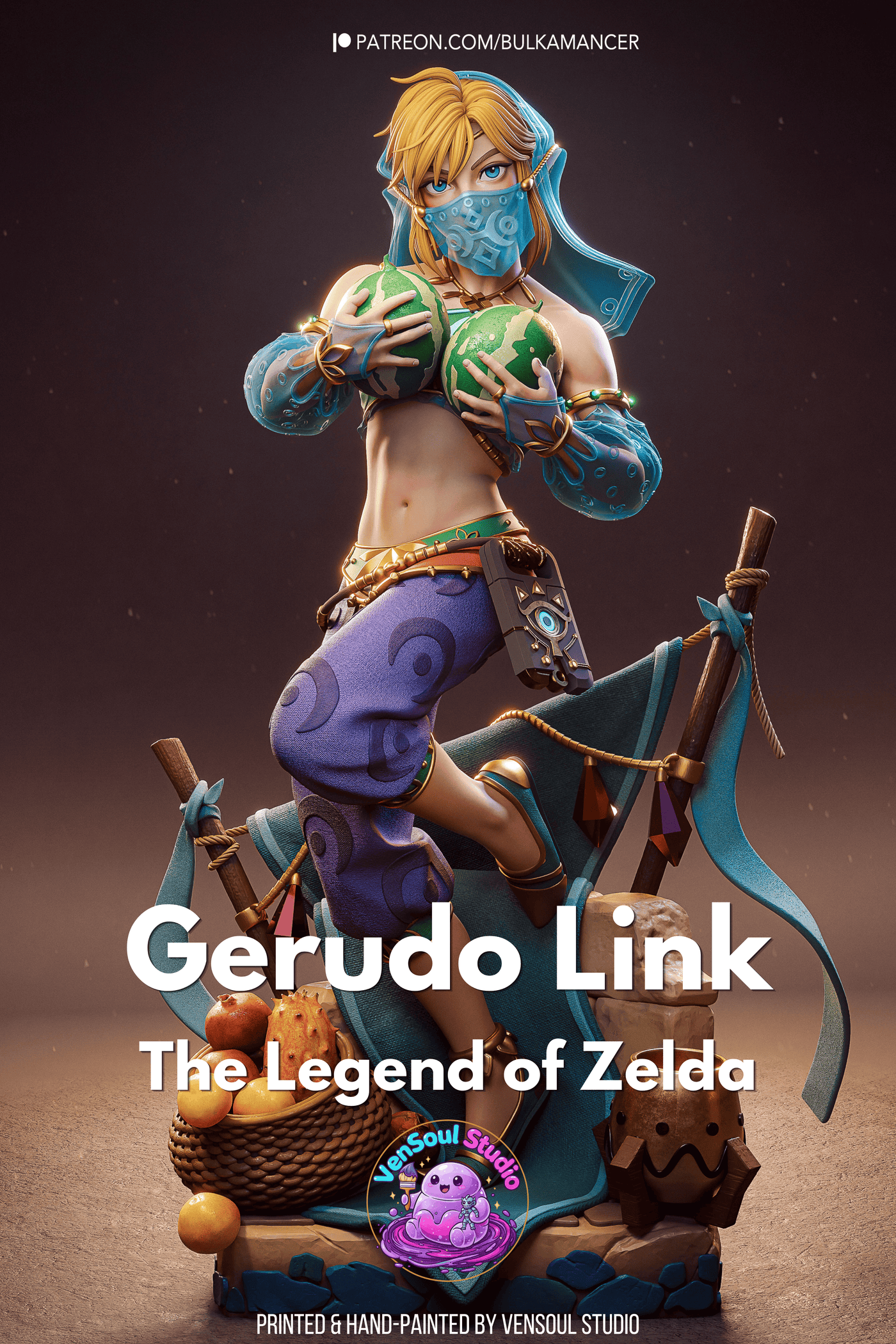 Desert Veil Hero Statue