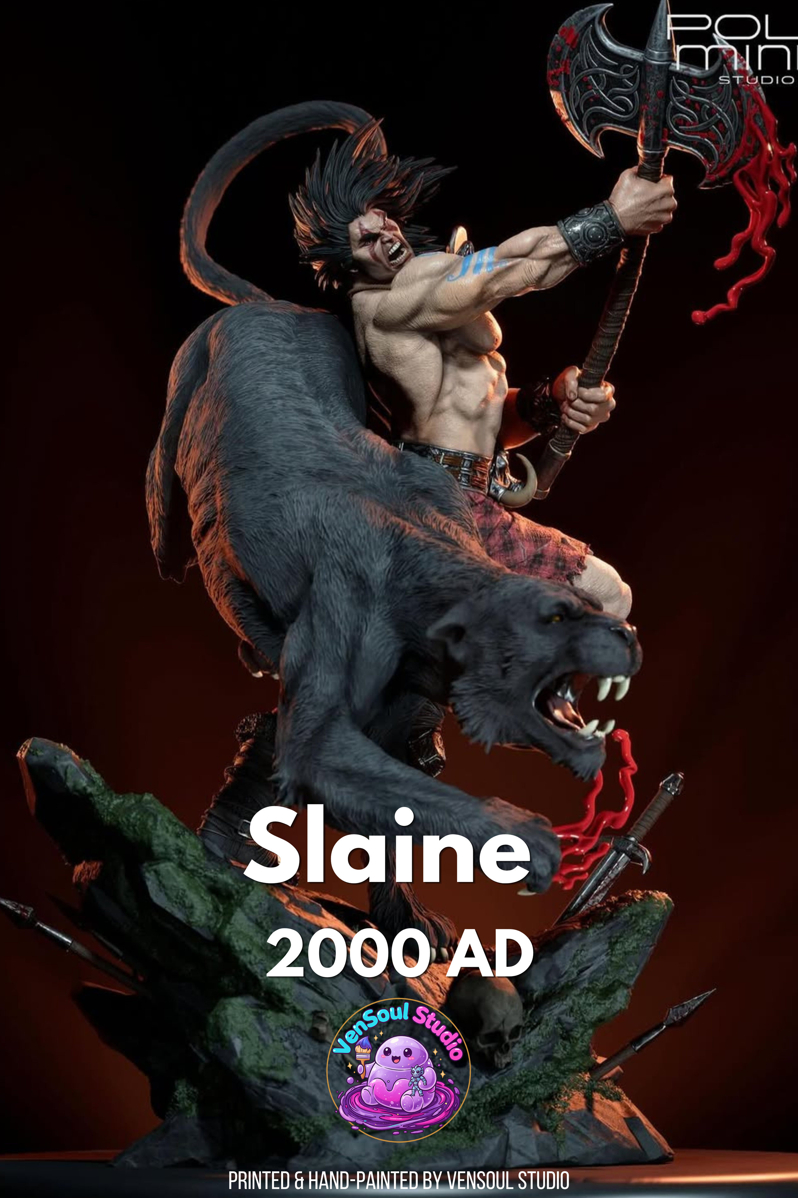 Warp-Spasm Warrior Statue