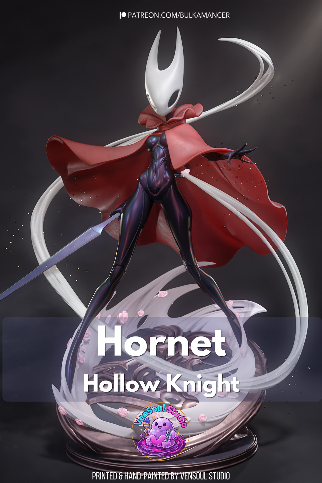 Hornet Silksong Statue