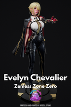 Evelyn Chevalier Statue