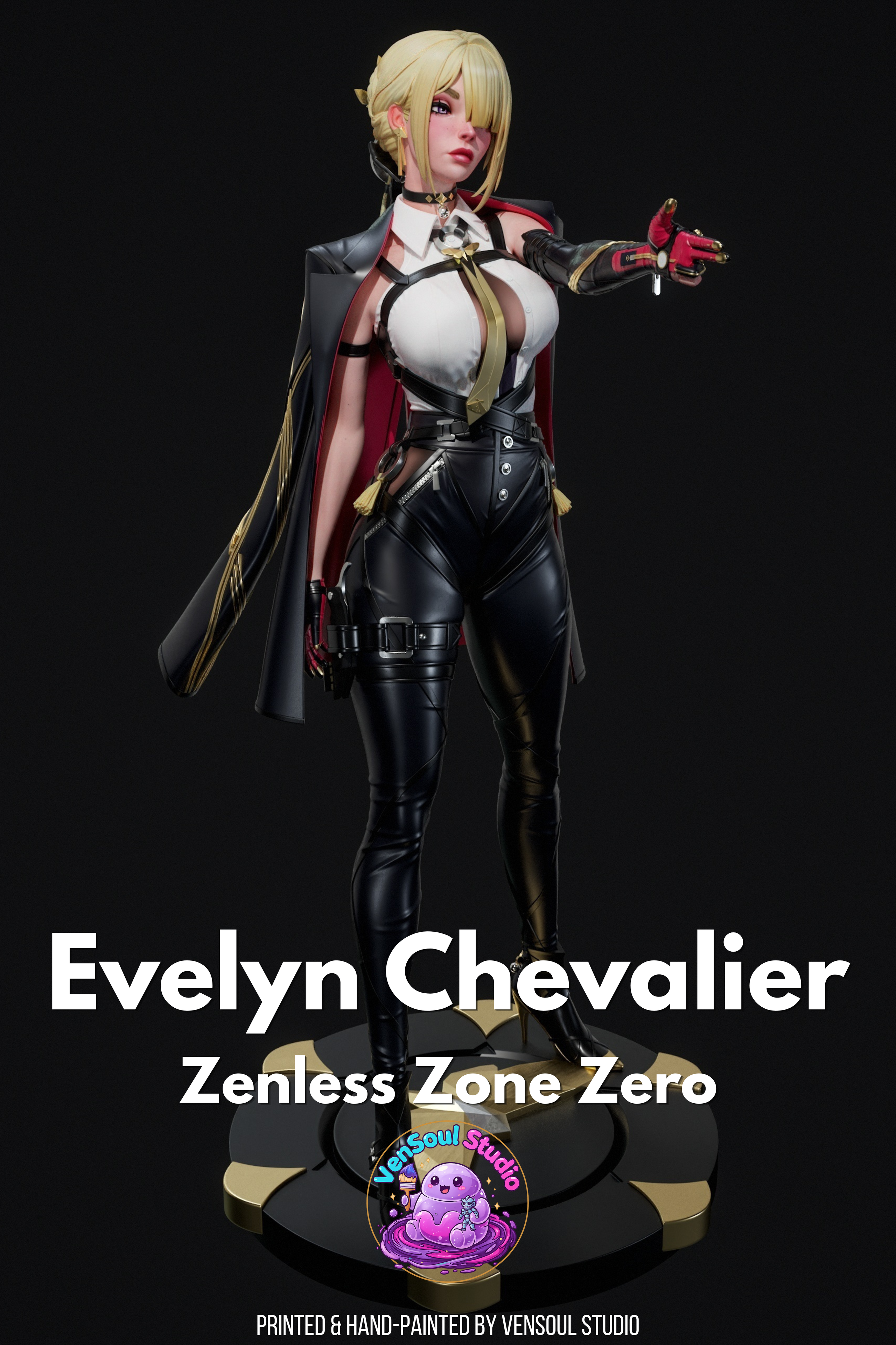 Evelyn Chevalier Statue