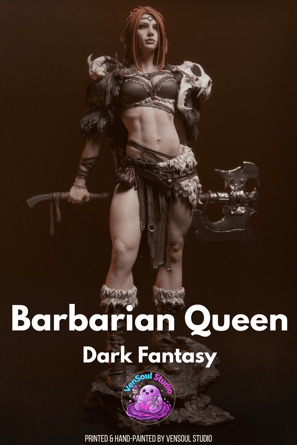 Barbarian Queen Statue