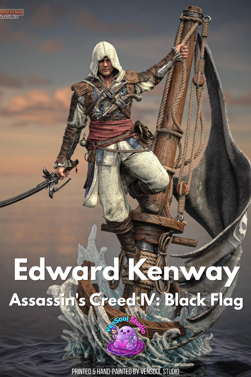 Edward Kenway Statue